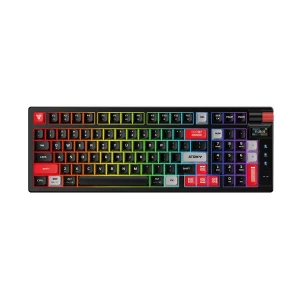 Fantech Atom Pro97 MK918 Tri Mode RGB Hot Swap (Blue Switch) Black Mechanical Gaming Keyboard