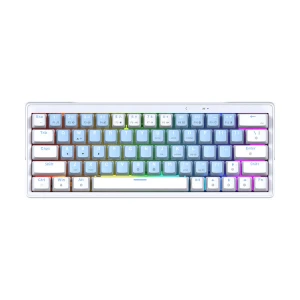 Fantech Atom X63 MK611 RGB Wired (Rosie Switch) Blue (Blue+White Key) Mechanical Gaming Keyboard