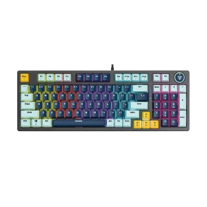 Fantech Atom96 MK890v2 Wired Hot Swap (Blue Switch) Navy Blue Mizu Series Mechanical Gaming Keyboard