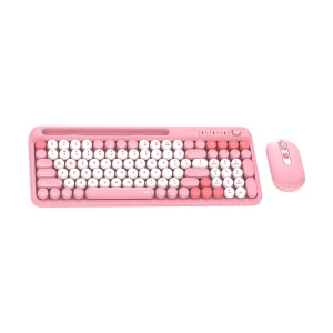 Fantech Go Mochi 101 WK899 Pink Wireless Keyboard & Mouse Combo