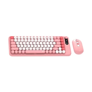 Fantech Go Mochi 85 WK898 Pink Wireless Keyboard & Mouse Combo