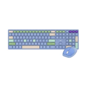 Fantech Go Pop WK895 Blue Wireless Keyboard & Mouse Combo