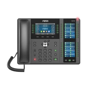 Fanvil X210 20-SIP Color Display Enterprise PoE IP Phone With Adapter