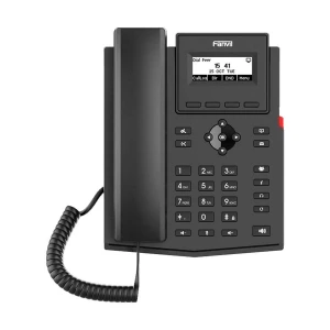 Fanvil X301P 2-SIP PoE IP Phone With Adapter