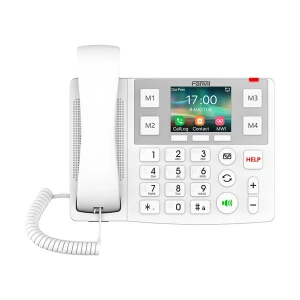 Fanvil X305 2-SIP PoE Wi-Fi Color Display Big Button White IP Phone