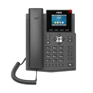 Fanvil X3SP Pro 4-SIP IP Phone With Adapter
