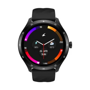 Fastrack Jupiter Flex Black Bluetooth Calling Smart Watch