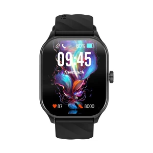 Fastrack Reflex Power Black Bluetooth Calling Smart Watch
