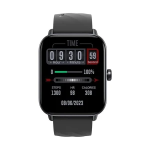 Fastrack Rider Black Bluetooth Calling Smart Watch