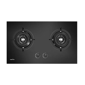 Fiesta 2-HB8326B Black Dual Burner Gas Stove