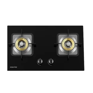 Fiesta 2-NB8343B Black Dual Burner Gas Stove