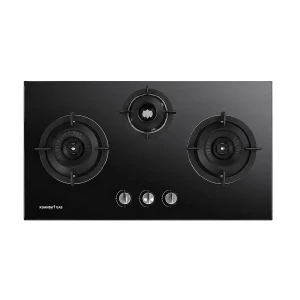 Fiesta 3-HB8901A Black Triple Burner Gas Stove