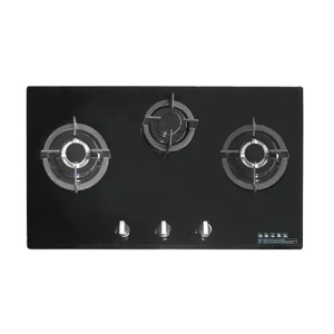 Fiesta F3-B90 Black Triple Burner Gas Stove