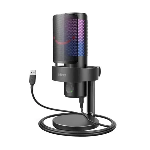 FIFINE AmpliGame A9 RGB USB Condenser Microphone