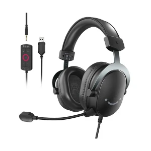 FIFINE AmpliGame H9 Wired Black Over-Ear Gaming Headphone