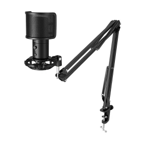 FIFINE T683 USB Condenser Microphone Kit with Boom Arm Stand