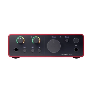 Focusrite Scarlett Solo (4th Gen) Amplifier