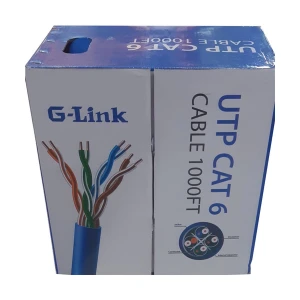 G-Link Cat-6, 1 Meter, Orange Network Cable
