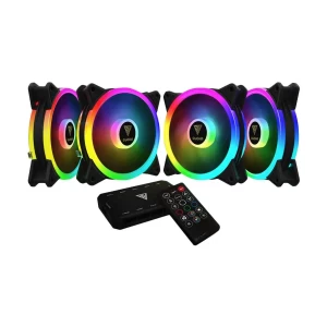 GAMDIAS AEOLUS M2-1204R 120mm Black Casing Cooling Fan