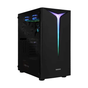 GAMDIAS Argus E2 Elite RGB Mid Tower Black ATX Gaming Desktop Casing