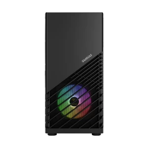 GAMDIAS ARGUS M4 Modish Powerhouse Mid Tower ATX Black Gaming Desktop Casing