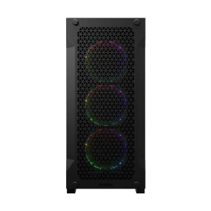 GAMDIAS Athena P1 Mesh ARGB Mid Tower ATX Black Gaming Desktop Casing