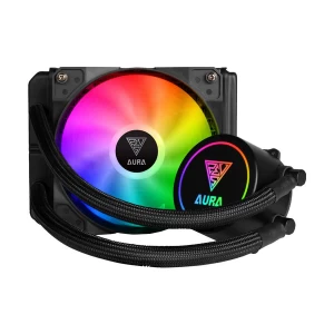 Gamdias AURA GL120 AIO RGB Black Liquid CPU Cooler