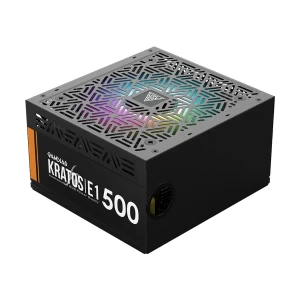 GAMDIAS KRATOS E1-500 RGB 500W Non Modular Black Power Supply