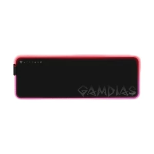 GAMDIAS NYX P3 Black Multi Colored Gaming Mouse Pad