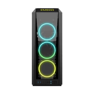 Gamdias Talos P1A Mid Tower Black E-ATX Gaming Desktop Casing