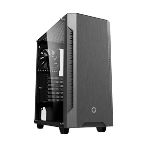 GameMax Fortress TG Mid Tower Black (Tempered Glass) ATX Gaming Casing