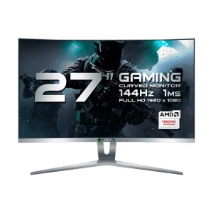 Gamemax GMX 27 C144 27 Inch FHD HDMI DisplayPort DVI Audio Out White Gaming Monitor