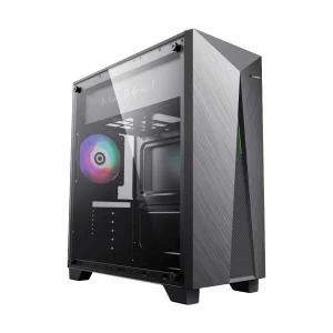 Gamemax Nova N6 Mid Tower Black (Tempered Glass) ATX Gaming Casing