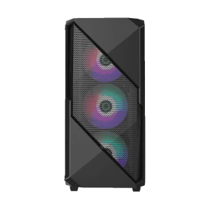 Gamemax Revolt Black Mid Tower ATX Gaming Casing