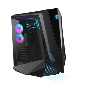 Gigabyte AORUS C700 GLASS ATX Full Tower Black Gaming Casing #GB-AC700G