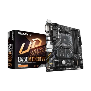 Gigabyte B450M DS3H V2 DDR4 AMD Motherboard (Bundle with PC)