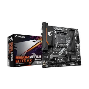 Gigabyte B550M AORUS ELITE AX (Wi-Fi 6E) DDR4 AMD Gaming Motherboard