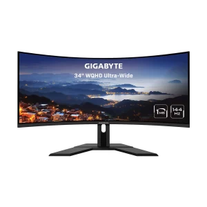 Gigabyte G34WQC 34 Inch 3K UWQHD Dual HDMI Dual DP Gaming Monitor #G34WQC-EK