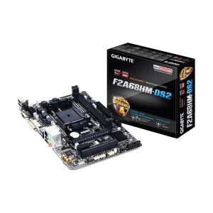 Gigabyte GA-F2A68HM-DS2 DDR3 FM2+ Socket AMD Motherboard