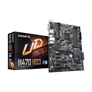 Gigabyte H470 HD3 DDR4 10th Gen Intel LGA1200 Socket Motherboard