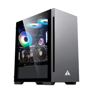 Golden Field 1701G Mid Tower Grey ATX Gaming Desktop Casing