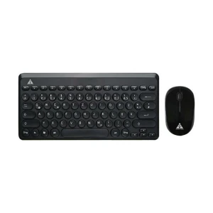 Golden Field GF-KM712W Mini Black Wireless Keyboard & Mouse Combo