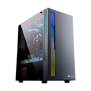 Golden Field HONOR 2 Mid Tower ATX ARGB Black Gaming Desktop Casing