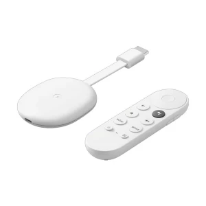 Google Chromecast with Google TV HD (Snow) (upto FHD 1080p) #GA03131-US