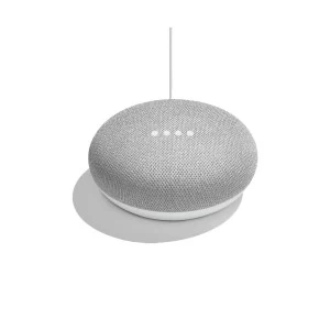 Google Home Mini Smart Speaker (Chalk) with Google Assistant (USA Version) #GA00210-US