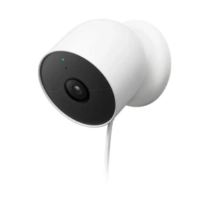 Google Nest Cam + Outdoor Power Cable (2.0MP) Smart Wi-Fi IP Camera (Outdoor or indoor, battery)