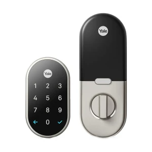 Google Nest x Yale Lock Satin Nickel Smart Door Lock (Battery)