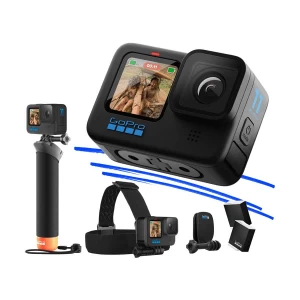GoPro HERO11 Black 27.1MP 5.3K Action Camera with Special Bundle (Spare Enduro Battery, The Handler, Head Strap & Quick Clip) (No Warranty)