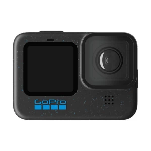 GoPro HERO12 27MP 5.3K Black Action Camera with Accessories Bundle (2 Enduro Battery, The Handler, Head Strap 2.0, Carrying Case) (No Warranty)
