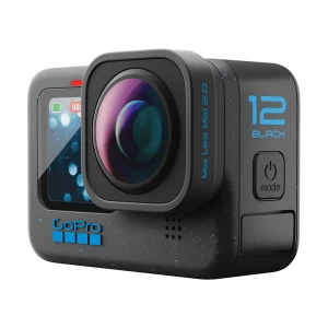 GoPro HERO12 27MP 5.3K Black Action Camera with Max Lens Mod 2.0 (No Warranty)